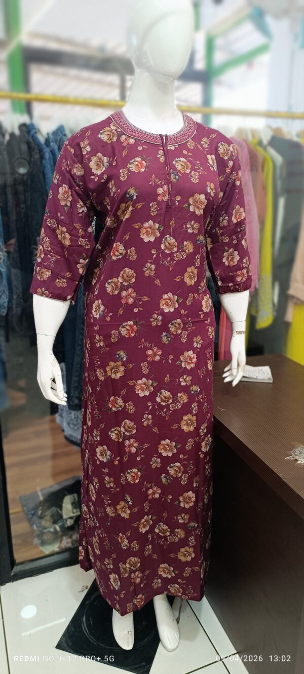 Soft & Stylish Violet Nighty