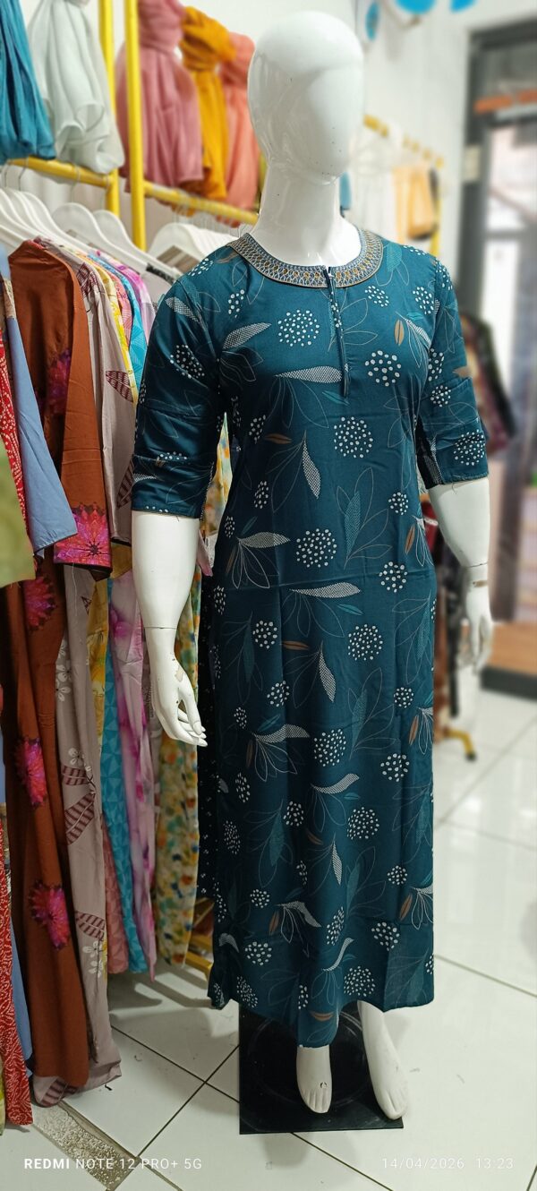 Elegant Floral Nighty